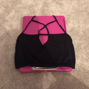 Criss cross bra